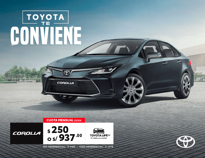 COROLLA SD TE CONVIENE 2024 