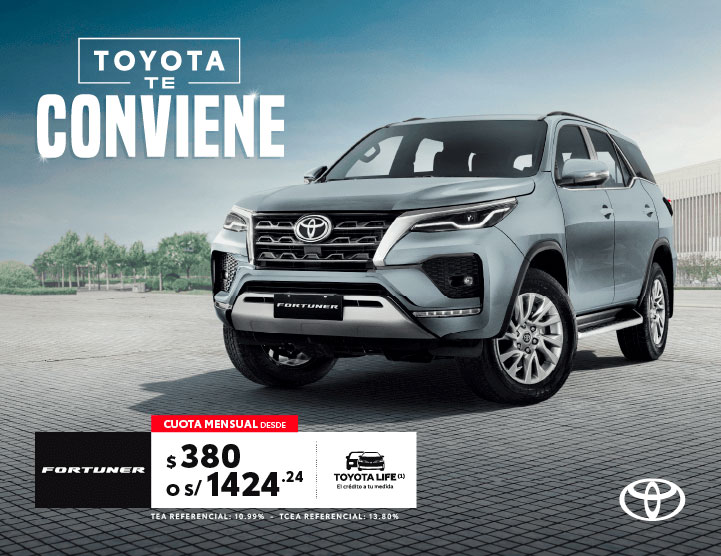 FORTUNER TE CONVIENE 2024 