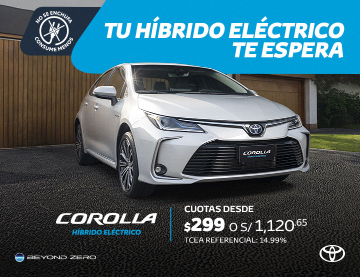 COROLLA HIBRIDO SETIEMBRE 2024