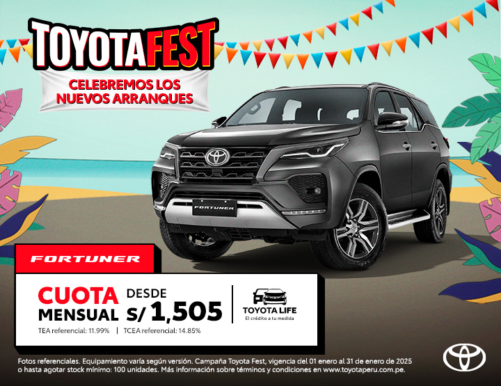 FORTUNER TOYOTAFEST ENERO 2024