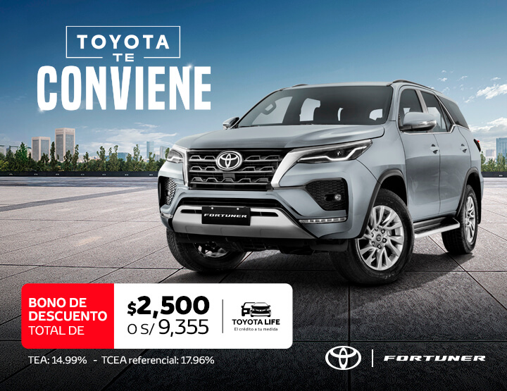 FORTUNER TE CONVIENE 2024 