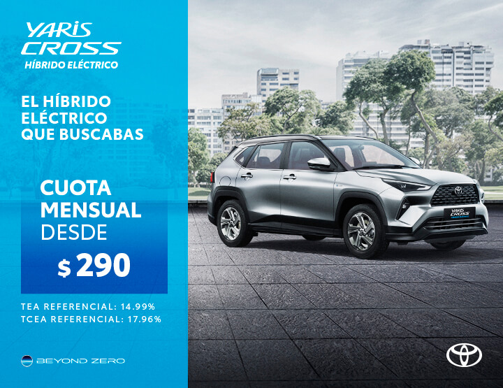 YARIS CROSS HIBRIDO ENERO 2025