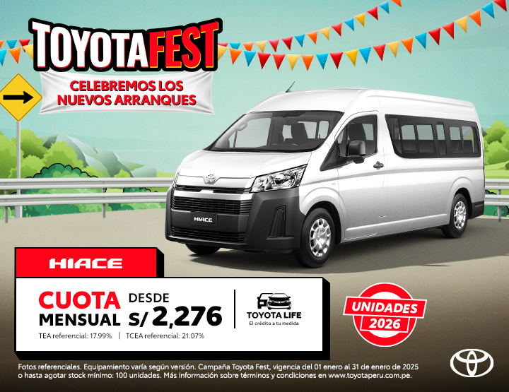 HIACE TOYOTAFEST ENERO 2024