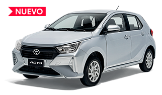 Toyota Agya plateado