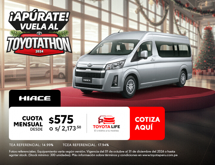 HIACE DICIEMBRE 2024