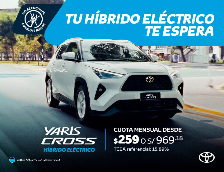 YARIS CROSS HIBRIDO AGOSTO 2024