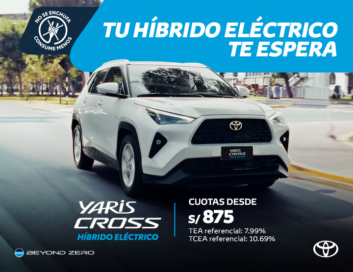 YARIS CROSS HIBRIDO OCTUBRE 2024