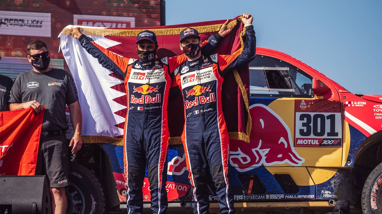 Marcas ganadoras del Rally Dakar 2021. 