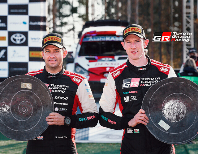 Elfyn Evans y Scott Martin ganadores del Rally de Finlandia 2021